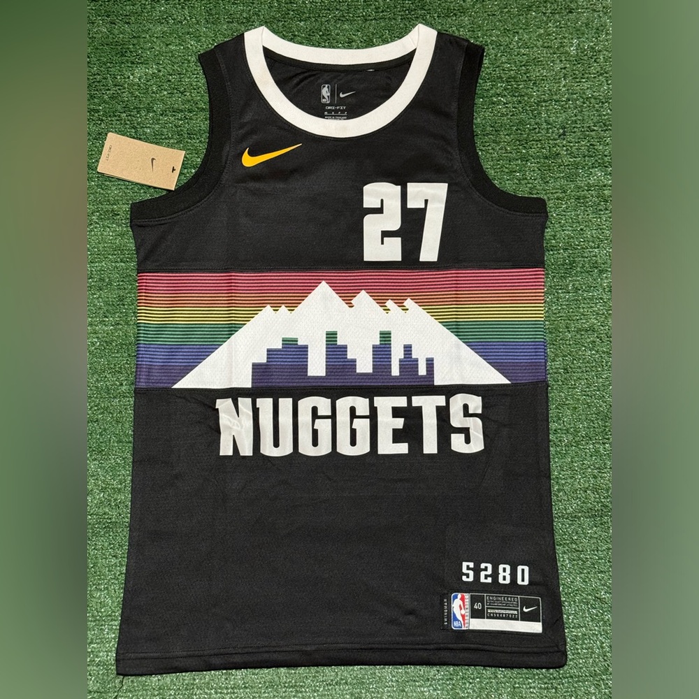 Jamal Murray Denver Nuggets Nike 21/22 Swingman City Jersey Size S-XXL Available